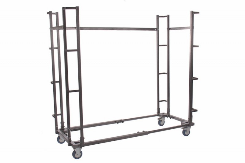 Chariot réglable pour tables pliantes L 120 à L180