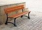 LOT DE 3 BANCS PUBLICS NORMANDIE