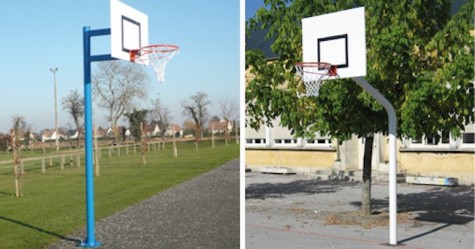 But de basket pour l'entrainement (tube rond)