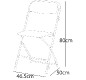 Chaise Attila (polypropylène)