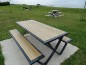 Table pique-nique octogonale en stratifié compact HPL