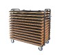 Chariot pour tables rectangulaires