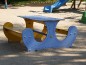 Table pique-nique pour enfants de 0 à 7 ans
