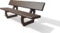 Banc en plastique recyclé