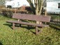 Banc en plastique recyclé