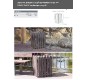 Lot de 5 corbeilles Ville