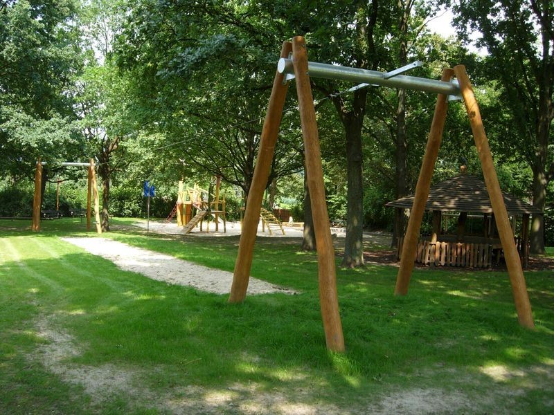 Tyrolienne bois de robinier 40 m