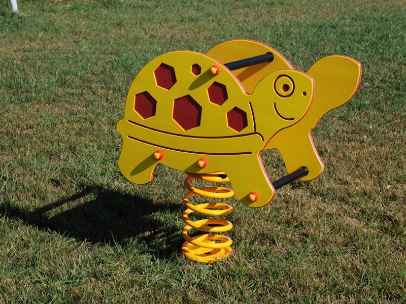 Jeu sur ressort tortue