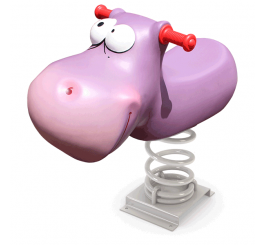 Hippo 3D jeu sur ressort