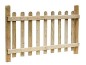 Barrière pour parc de jeux d'enfants