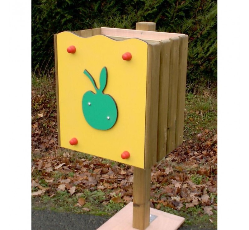 Corbeille pomme pour école maternelle