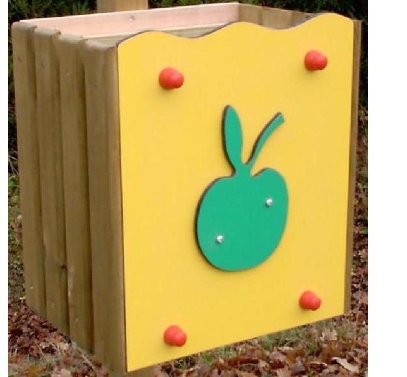 Corbeille pomme pour école maternelle