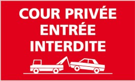 Panneaux pour les syndics de copropriété