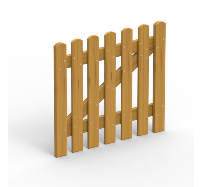 Portillon de barrière de sécurité pour aires de jeux