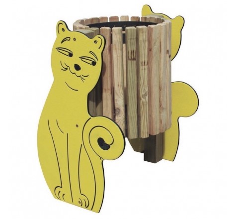 Poubelle Chat