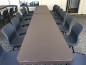Table pour extérieur / intérieur : 220 x 50 x h 77 cm