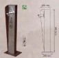 Fontaine finition corten