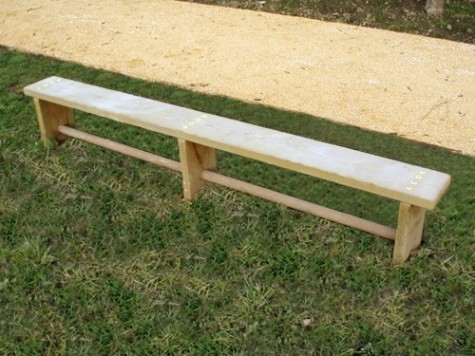 Banc pour la gym