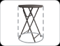 Table haute professionnelle