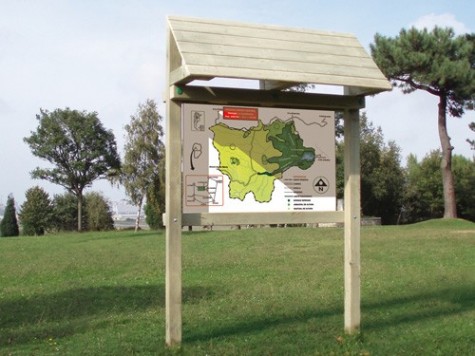 Panneau indicatif