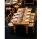 Chaise en bois robuste