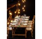 Chaise en bois robuste