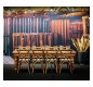 Chaise en bois robuste
