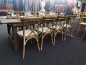 Chaise en bois robuste