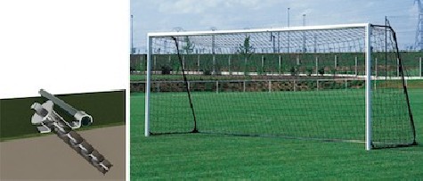 Buts à 7 joueurs "repliables" 