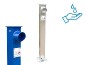 Lot de 2 distributeurs de gel hydroalcoolique finition BLEU