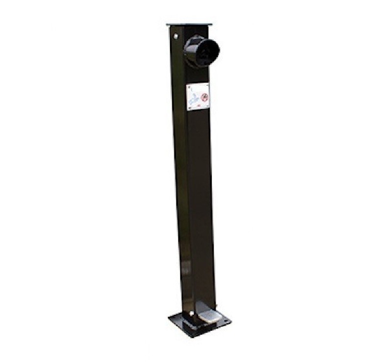 Lot de 2 distributeurs de gel hydroalcoolique finition NOIR