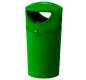 Poubelle de rue "citron vert" en polyéthylène 100 L