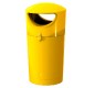 Poubelle de rue "citron vert" en polyéthylène 100 L