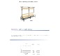 Banc MOBILE avec vestiaires