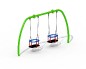 BALANÇOIRE BÉBÉ DOUBLE (2 SIÈGES BÉBÉ DE SÉCURITÉ)