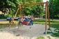 Balançoire soucoupe volante en bois