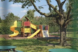 AIRE DE JEUX CITADELLE D’ELFES POUR LES ENFANTS