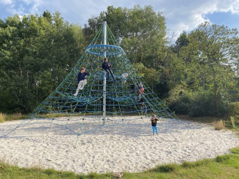 PYRAMIDE DE CORDE JUPITER - JEU FILET A GRIMPER
