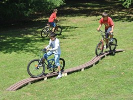 Passerelle à Courbes