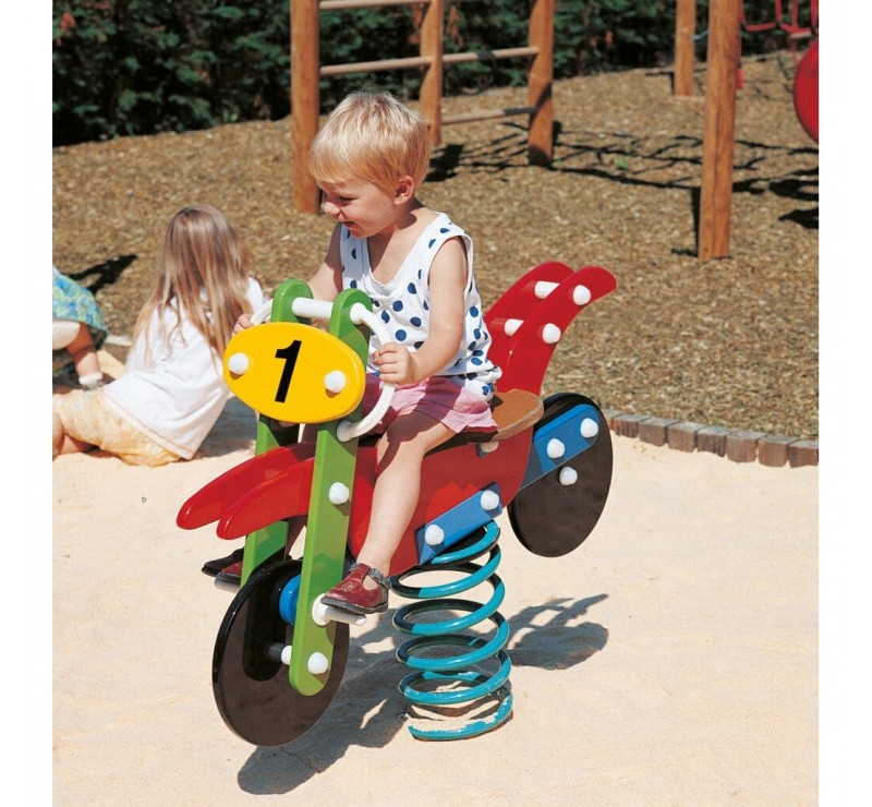 MOTO JEU SUR RESSORTS
