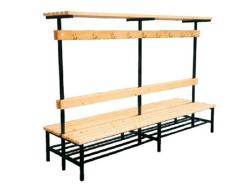 Banc MOBILE avec vestiaires