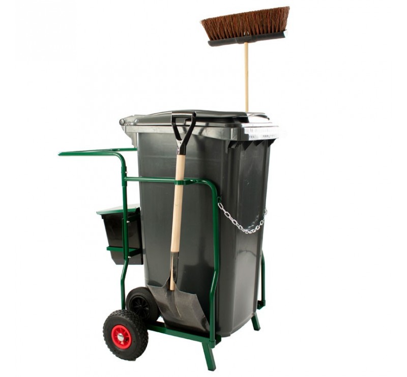 Chariot d'entretien complet 1 x 240 L