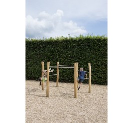 BARRE FIXE EN BOIS DE ROBINIER