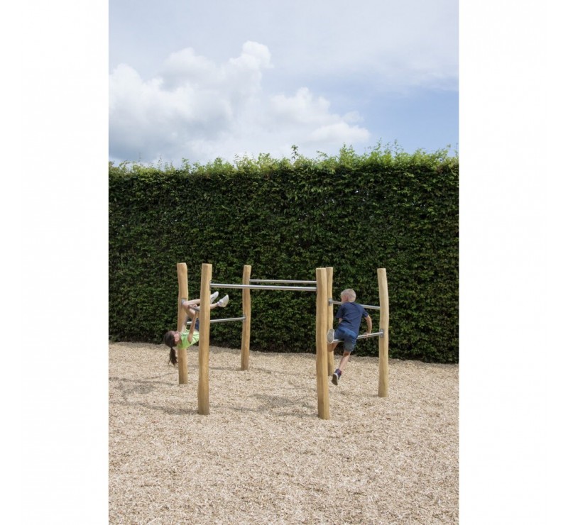 BARRE FIXE EN BOIS DE ROBINIER