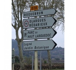 Panneau directionnel