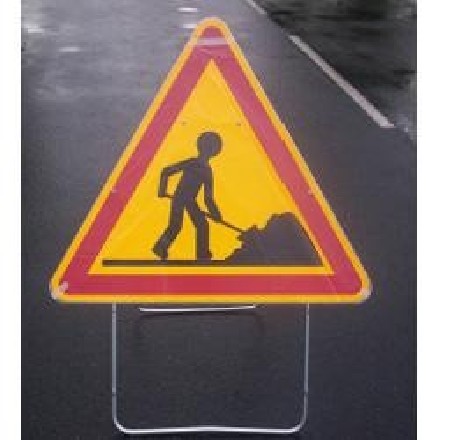 Signalisations temporaires -  triangle classe 1