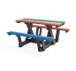 Table pique-nique en plastique recyclé 150 cm 6 places