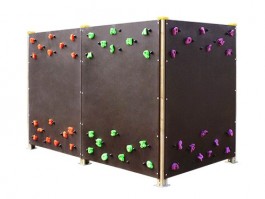 Mur d'escalade pour aire de jeux