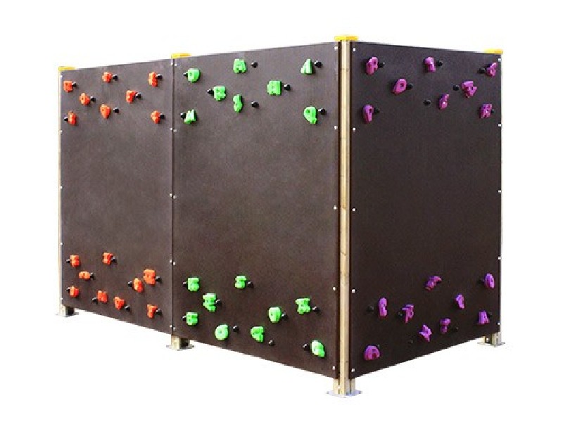 Mur d'escalade pour aire de jeux