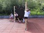 Mur d'escalade pour aire de jeux